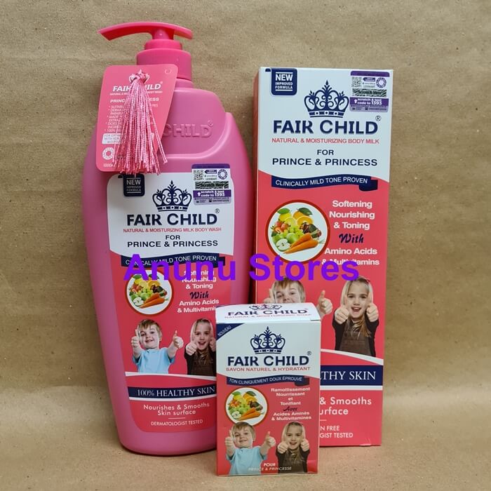 Fair Child Natural & Moisturising with Amino Acids & Multivitamins Body Products